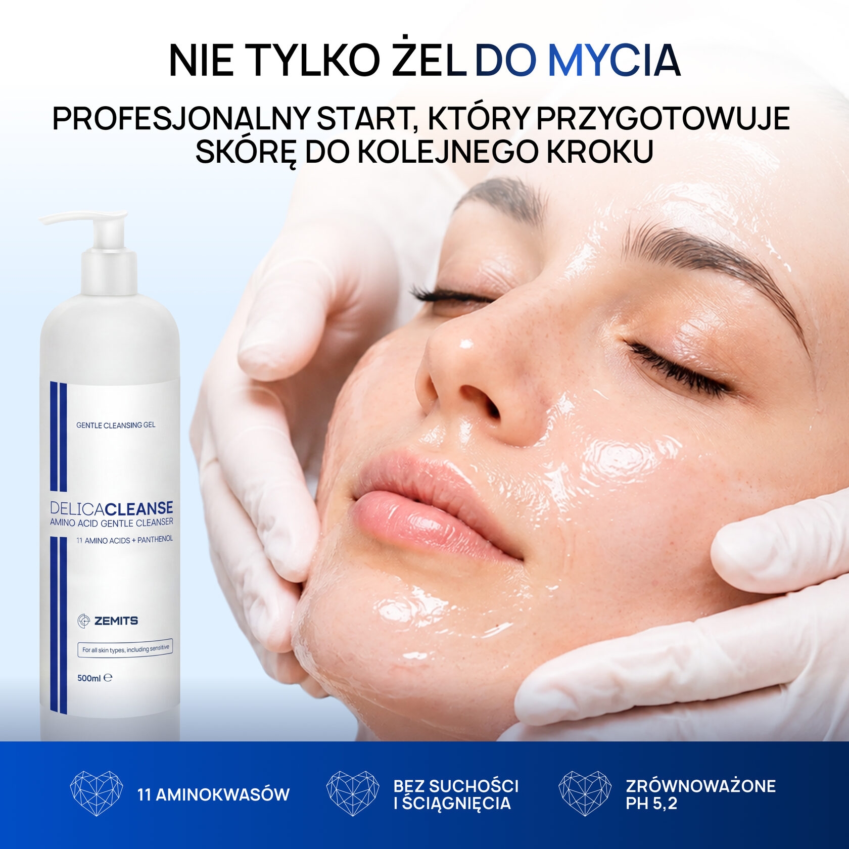 PRAWIDŁOWE OCZYSZCZANIE — PODSTAWA PROFESJONALNEGO PROTOKOŁU