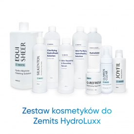 Zestaw kosmetyków do urządzenia Zemits HydroLuxx