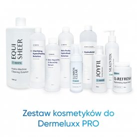 Zestaw kosmetyków do urządzenia Zemits DermeLuxx Pro