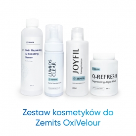 Zestaw kosmetyków do urządzenia Zemits OxiVelour