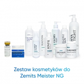 Zestaw kosmetyków do urządzenia Zemits Meister NG