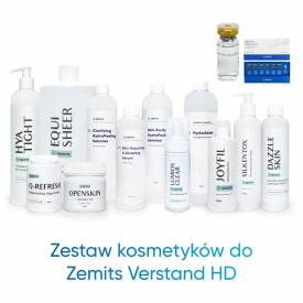 Zestaw kosmetyków do urządzenia Zemits Verstand HD
