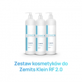 Zestaw kosmetyków do urządzenia Zemits Klein RF 2.0