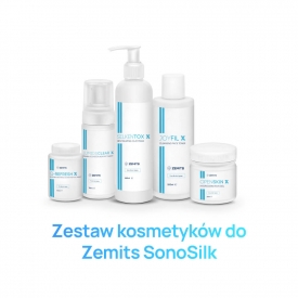Zestaw kosmetyków do urządzenia Zemits SonoSilk