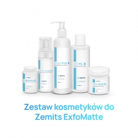 Zestaw kosmetyków do urządzenia Zemits ExfoMatte