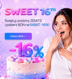 ZEMITS - 16 lat - Bon do -16%